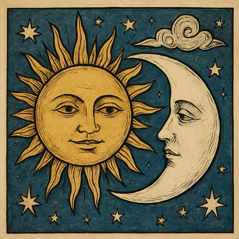 Sun and Moon– My Life’s Light and Guide