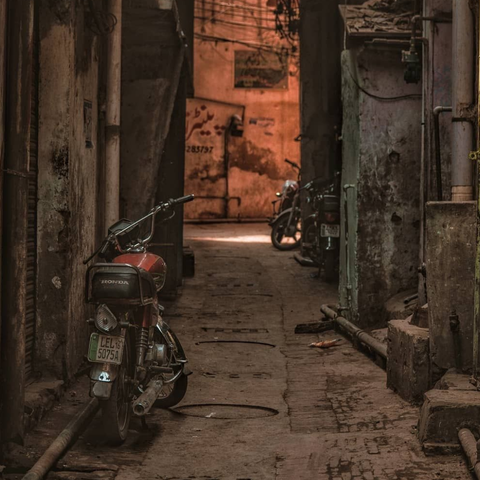 मेरे घर के पास का चौराहा (कोविड के टाइम)