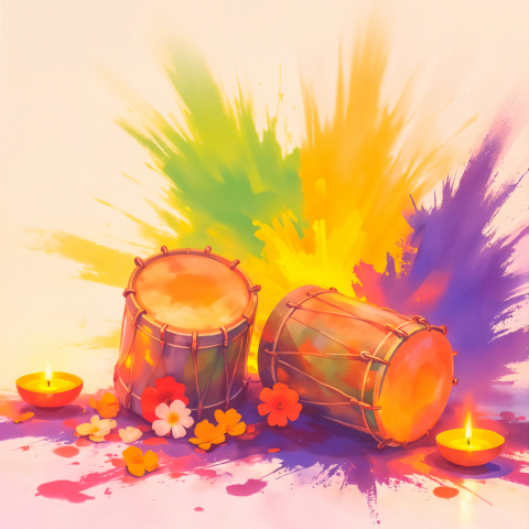 A Ballad of Holi Mischiefs