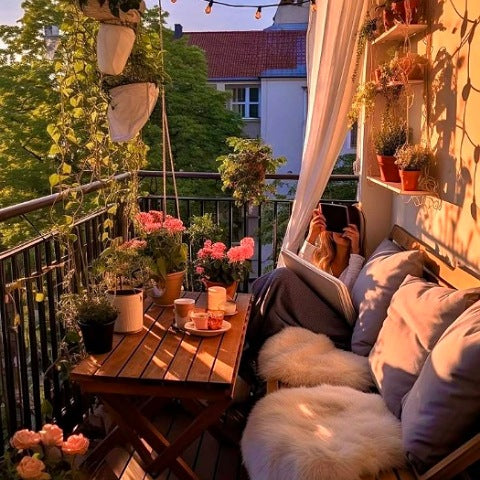 Balcony mei guzri ek shaam