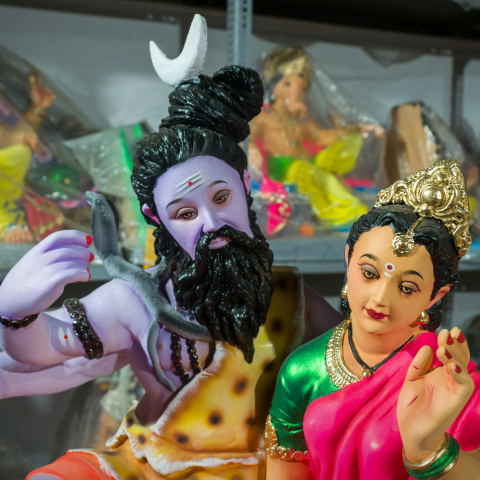 Divine Union: Shiva and Parvati