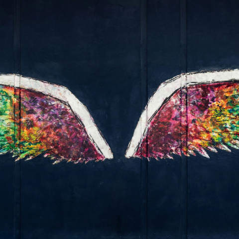 Embroidered Wings