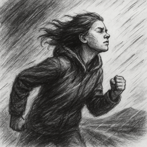 Let me face the storm