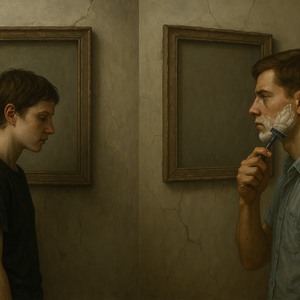 Mirror with No Glass