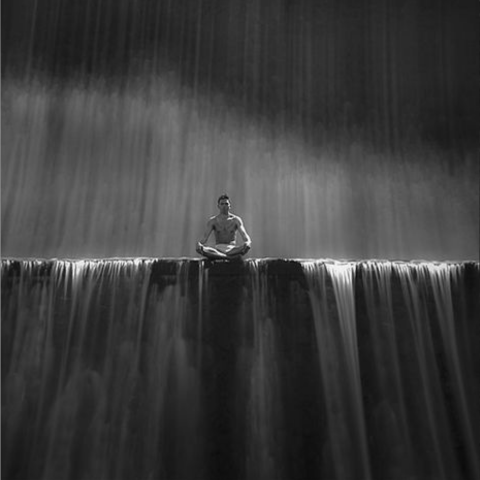 Waterfalls on a thread