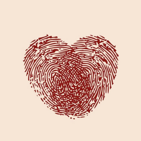 My heart has a color