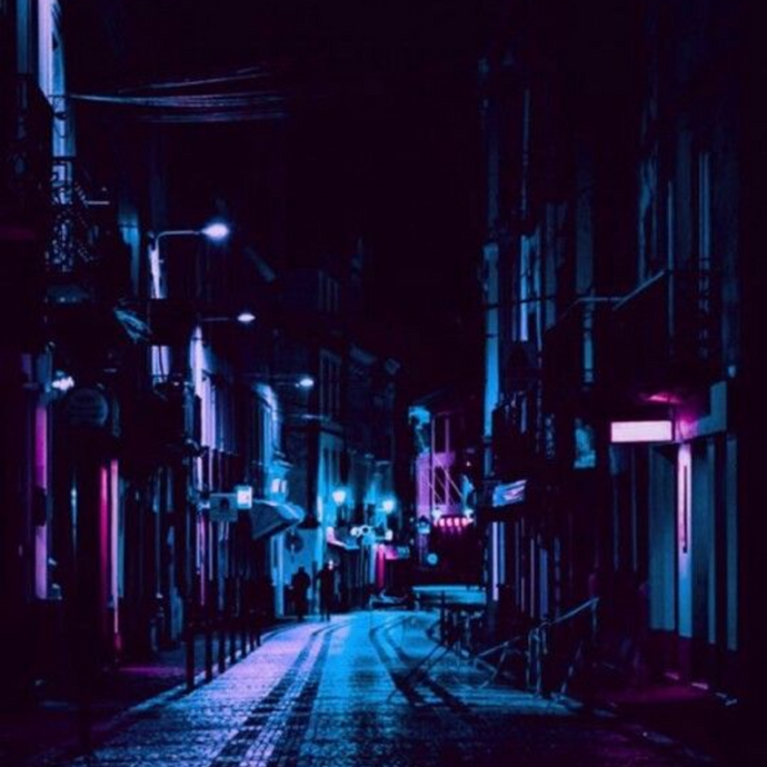 Evening on the Dark Streets