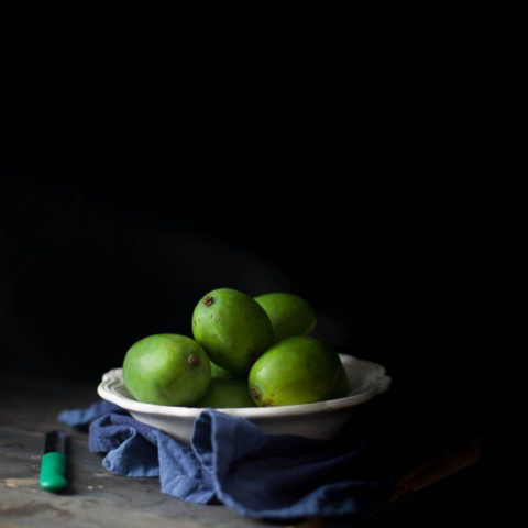 Sweet Green Mangoes