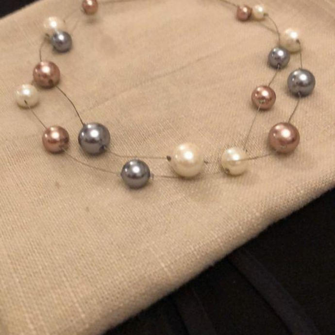 A STRING OF BLUE PEARLS
