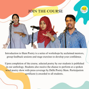 Introduction to Slam Poetry Course