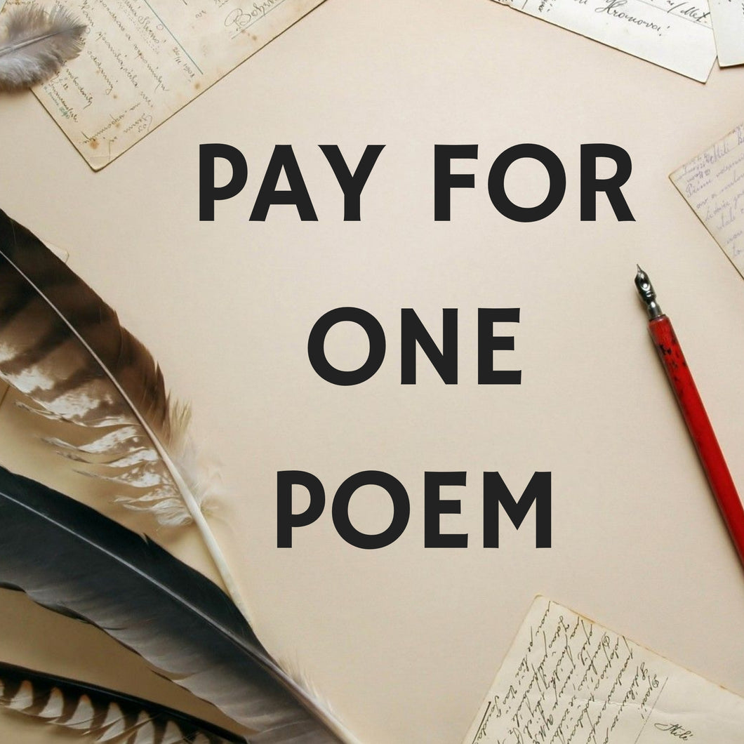Pay For One Poem