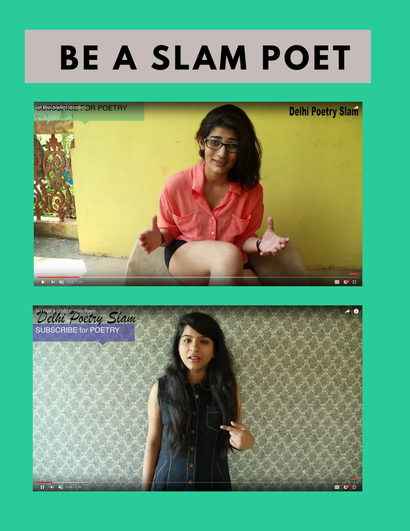 Slam Poetry Video Publication